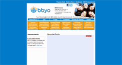 Desktop Screenshot of bbyo.ca